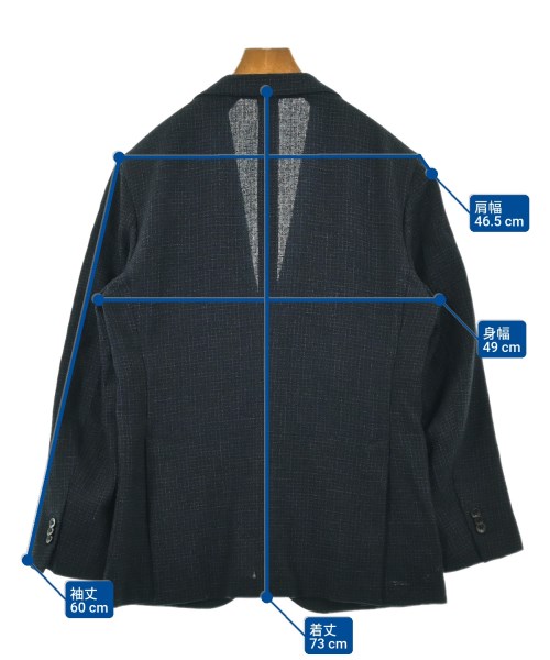 BOGLIOLI（ボリオリ）テーラードジャケット 紺 サイズ:48(L位) メンズ/2200639093017