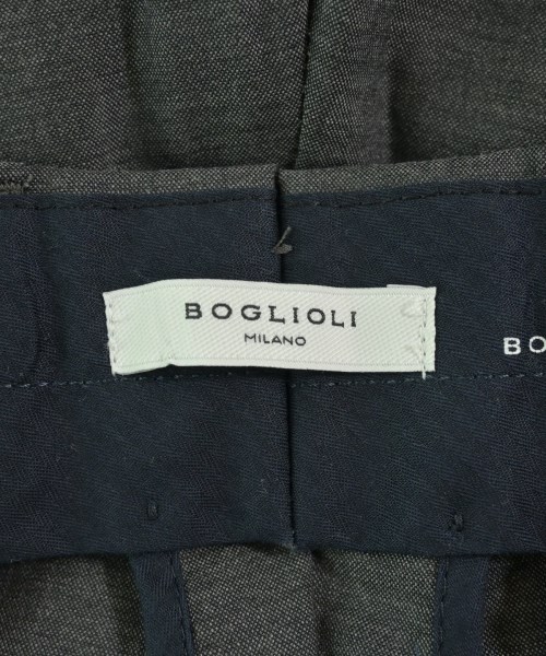BOGLIOLI（ボリオリ）スラックス グレー サイズ:48(L位) メンズ/2200647313091
