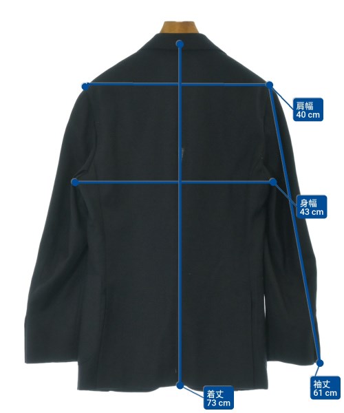 BOGLIOLI（ボリオリ）テーラードジャケット 紺 サイズ:44(S位) メンズ/2200665768019