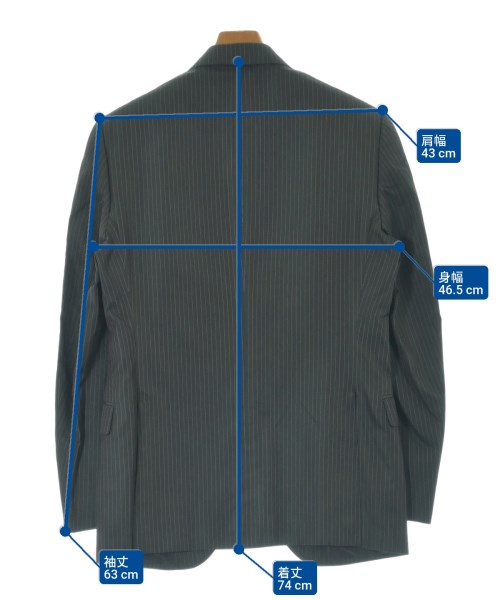 BOGLIOLI（ボリオリ）ビジネス 黒 サイズ:46/46(M位) メンズ/2200668295079