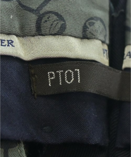 PT01（ピーティーゼロウーノ）スラックス 紺 サイズ:46(M位) メンズ/2200641114168