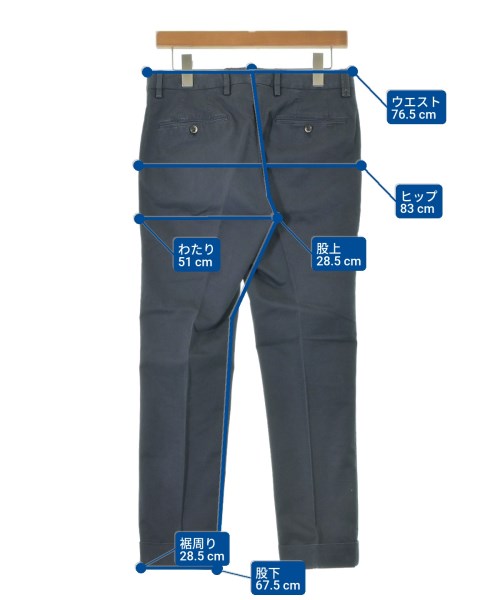 PT01（ピーティーゼロウーノ）チノパン 紺 サイズ:46(M位) メンズ/2200643819047
