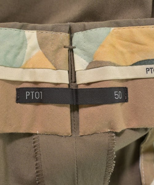 PT01（ピーティーゼロウーノ）スラックス 茶 サイズ:50(XL位) メンズ/2200623608043