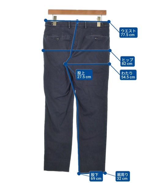 PT01（ピーティーゼロウーノ）チノパン 紺 サイズ:46(M位) メンズ/2200631384014