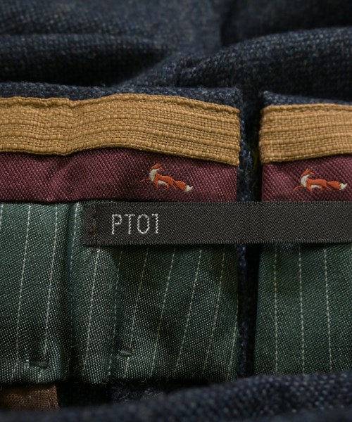 PT01（ピーティーゼロウーノ）スラックス 紺 サイズ:46(M位) メンズ/2200672807503