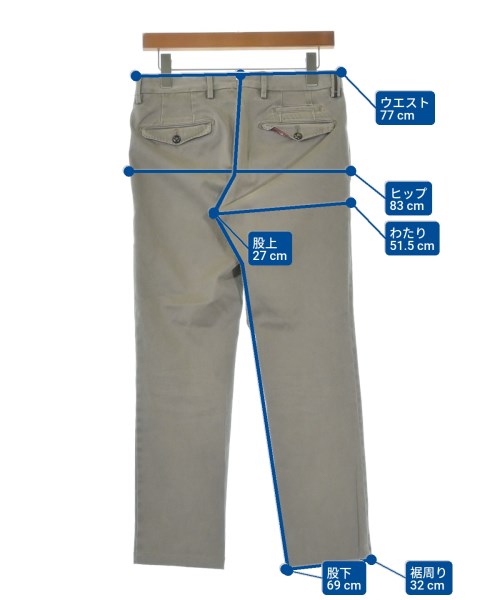 PT01（ピーティーゼロウーノ）チノパン グレー サイズ:S メンズ/2200645713046