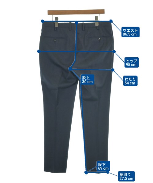 PT01（ピーティーゼロウーノ）スラックス 紺 サイズ:50(XL位) メンズ/2200648916055
