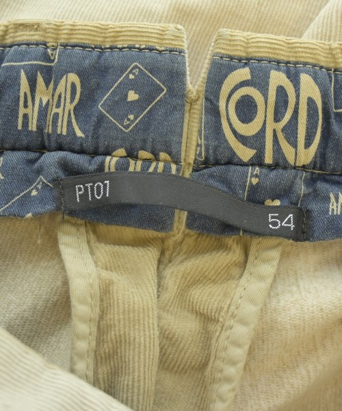 PT01（ピーティーゼロウーノ）チノパン ベージュ サイズ:54(XXL位) メンズ/2200660209111