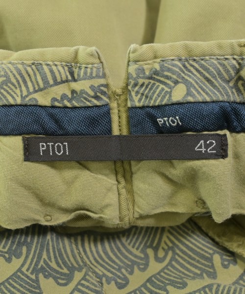PT01（ピーティーゼロウーノ）チノパン カーキ サイズ:42(XS位) メンズ/2200663728039