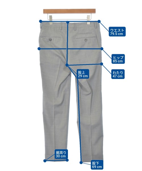 PT01（ピーティーゼロウーノ）スラックス グレー サイズ:46(M位) メンズ/2200665163159