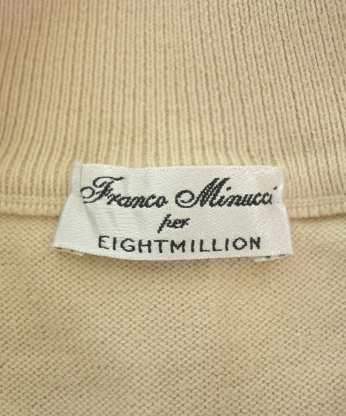 Franco Minucci（フランコミヌッチ）カーディガン ベージュ サイズ:50(XL位) メンズ/2200620494144
