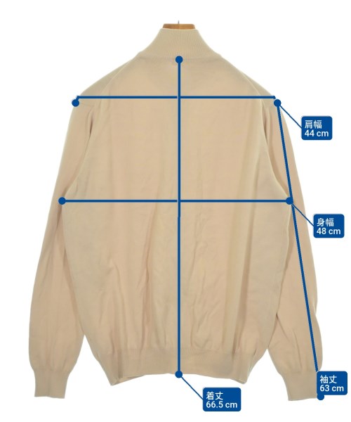 Franco Minucci（フランコミヌッチ）カーディガン ベージュ サイズ:50(XL位) メンズ/2200620494144