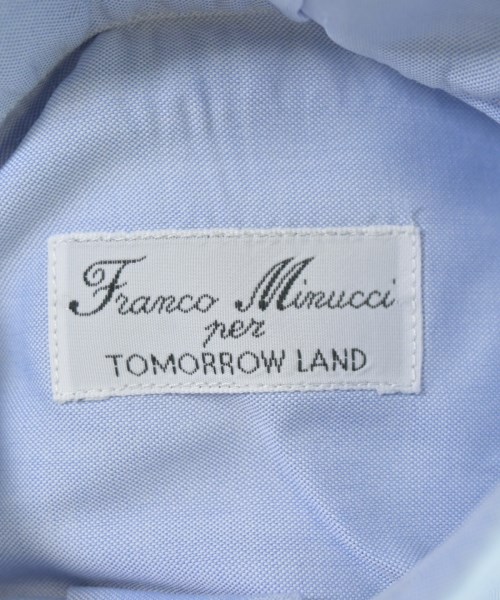 Franco Minucci（フランコミヌッチ）ドレスシャツ 青 サイズ:38(S位) メンズ/2200712747172
