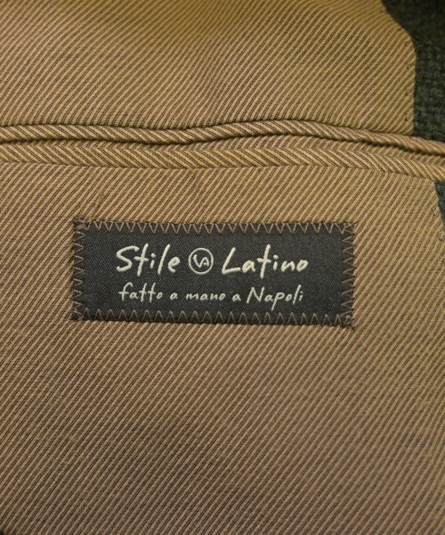 Stile Latino（スティレラティーノ）テーラードジャケット 緑 サイズ:48(L位) メンズ/2200618079025