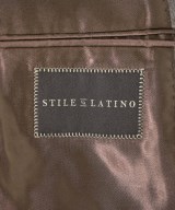 Stile Latino（スティレラティーノ）ステンカラーコート 茶 サイズ:48(L位) メンズ/2200609545058