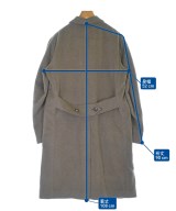 Stile Latino（スティレラティーノ）ステンカラーコート 茶 サイズ:48(L位) メンズ/2200609545058