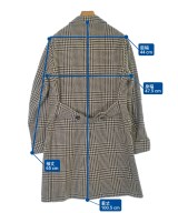 Stile Latino（スティレラティーノ）ステンカラーコート ベージュ サイズ:46(M位) メンズ/2200609545065