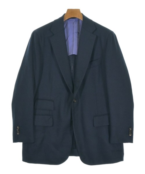 Stile Latino(スティレラティーノ)テーラードジャケット 紺 サイズ:52(XXL位)/2200670680023