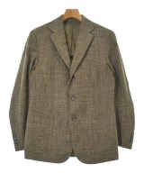 Stile Latino（スティレラティーノ）テーラードジャケット 茶 サイズ:50(XL位) メンズ/2200646175041