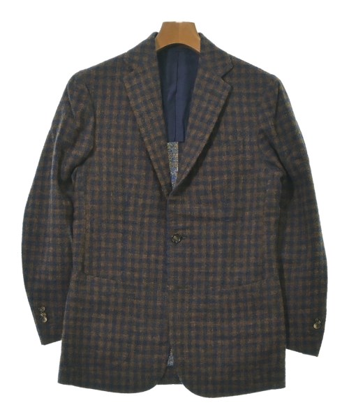 Stile Latino(スティレラティーノ)カジュアルジャケット 茶 サイズ:44(S位)/2200648503026