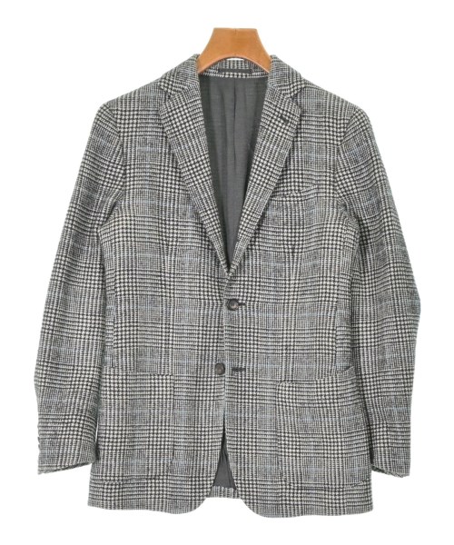 Stile Latino(スティレラティーノ)カジュアルジャケット 黒 サイズ:44(S位)/2200667543010