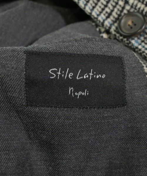 Stile Latino（スティレラティーノ）カジュアルジャケット 黒 サイズ:44(S位) メンズ/2200667543010