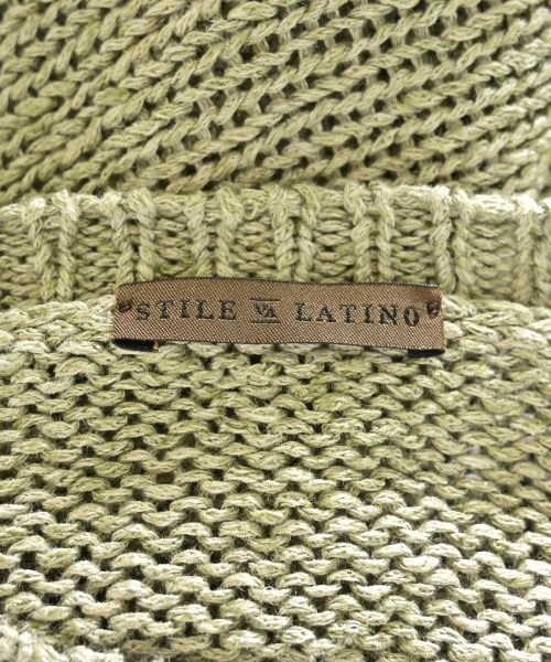 Stile Latino（スティレラティーノ）ニット・セーター 緑 サイズ:50(XL位) メンズ/2200671925055