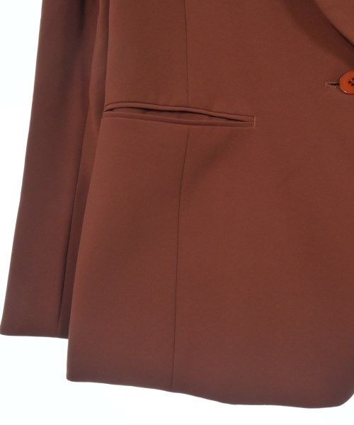 wb（ダブルビー）カジュアルジャケット 茶 サイズ:38(S位) レディース/2200621348019