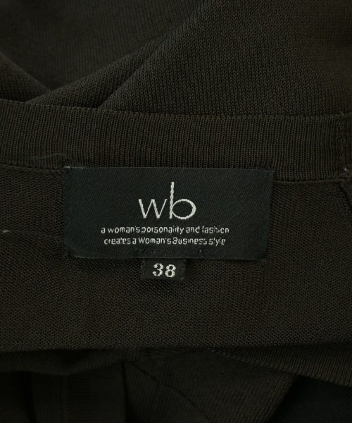 wb（ダブルビー）カーディガン 茶 サイズ:38(S位) レディース/2200676497038