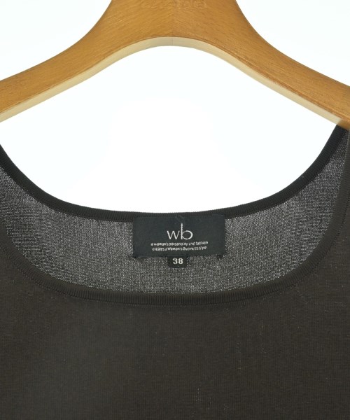 wb（ダブルビー）ベスト 茶 サイズ:38(S位) レディース/2200676497052