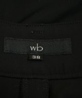 wb（ダブルビー）クロップドパンツ 黒 サイズ:38(S位) レディース/2200698765528