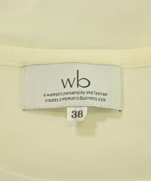 wb（ダブルビー）ニット・セーター 白 サイズ:38(S位) レディース/2200643410022