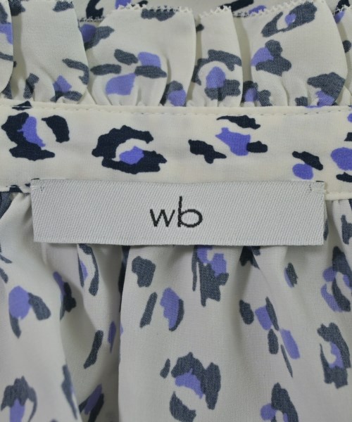 wb（ダブルビー）ブラウス 白 サイズ:2(M位) レディース/2200648725152