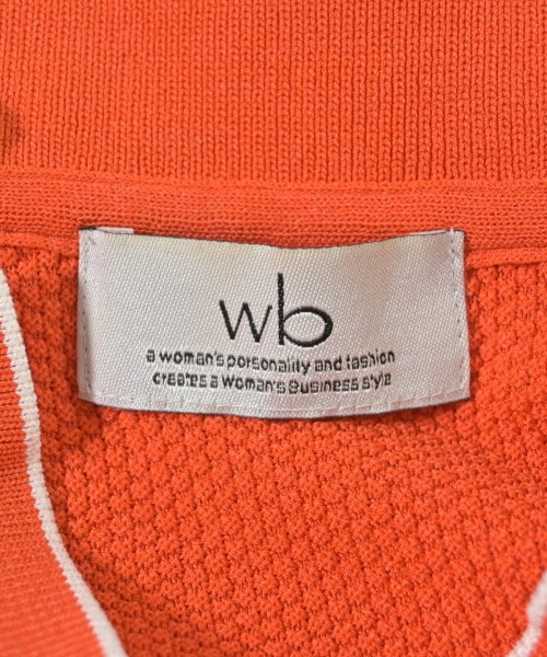 wb（ダブルビー）ニット・セーター オレンジ サイズ:F レディース/2200660937014
