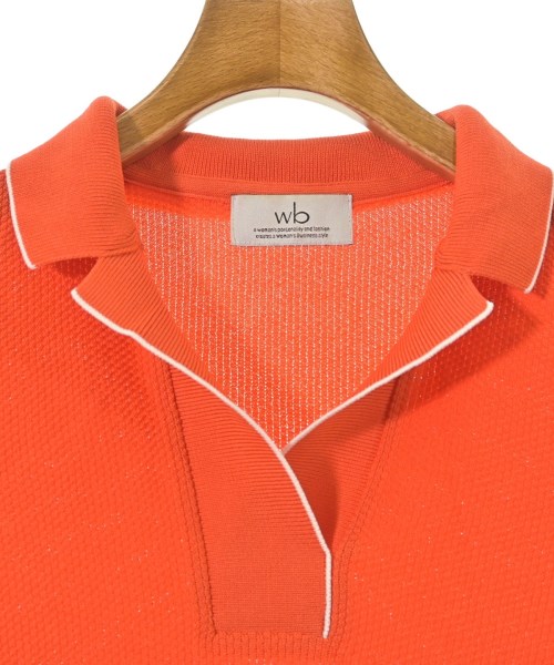 wb（ダブルビー）ニット・セーター オレンジ サイズ:F レディース/2200660937014