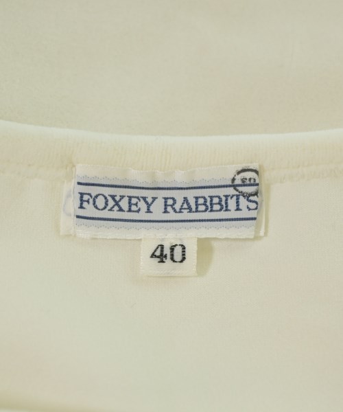 FOXEY RABBITS'（フォクシーラビッツ）Tシャツ・カットソー 白 サイズ:40(M位) レディース/2200617677079