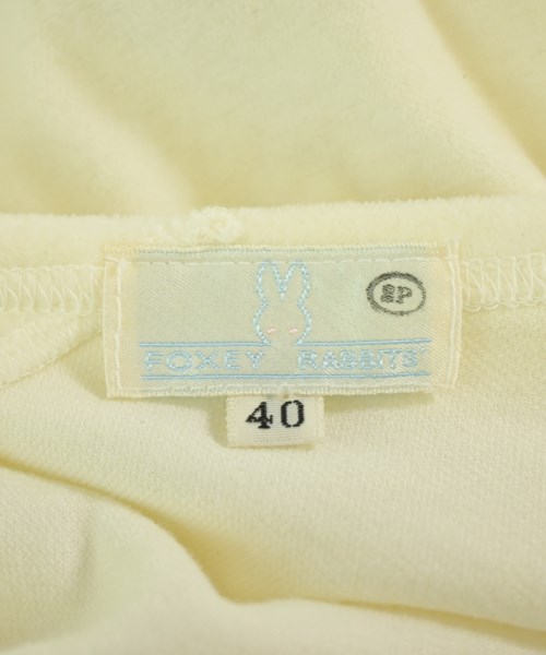 FOXEY RABBITS'（フォクシーラビッツ）ワンピース 白 サイズ:40(M位) レディース/2200727014054