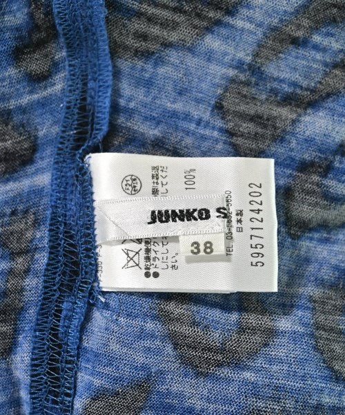 JUNKO SHIMADA（ジュンコシマダ）ニット・セーター 青 サイズ:38(S位) レディース/2200694774487