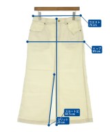 JUNKO SHIMADA（ジュンコシマダ）ロング・マキシ丈スカート 白 サイズ:40(M位) レディース/2200639763026