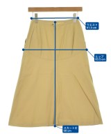 JUNKO SHIMADA（ジュンコシマダ）ロング・マキシ丈スカート ベージュ サイズ:7(S位) レディース/2200648111054