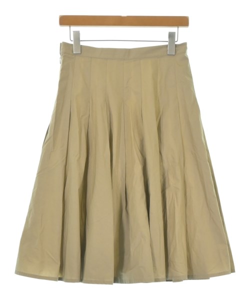 L'EQUIPE YOSHIE INABA（レキップヨシエイナバ）ひざ丈スカート ベージュ サイズ:38(M位) レディース/2200635744012