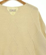 L'EQUIPE YOSHIE INABA（レキップヨシエイナバ）ニット・セーター 白 サイズ:38(S位) レディース/2200637435062