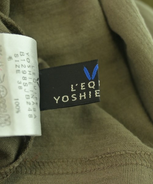 L'EQUIPE YOSHIE INABA（レキップヨシエイナバ）ニット・セーター カーキ サイズ:38(S位) レディース/2200627104053