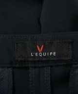 L'EQUIPE YOSHIE INABA（レキップヨシエイナバ）クロップドパンツ 紺 サイズ:38(S位) レディース/2200627104077