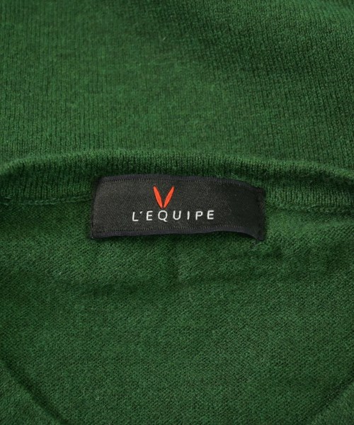 L'EQUIPE YOSHIE INABA（レキップヨシエイナバ）ニット・セーター 緑 サイズ:40(M位) レディース/2200642232021