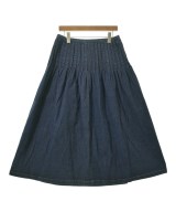 L'EQUIPE YOSHIE INABA（レキップヨシエイナバ）ロング・マキシ丈スカート 紺 サイズ:11(L位) レディース/2200626707026