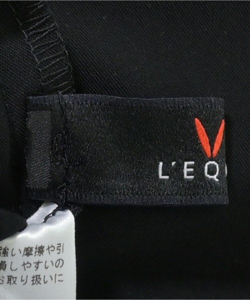 L'EQUIPE YOSHIE INABA（レキップヨシエイナバ）その他 黒 サイズ:36(XS位) レディース/2200622501031