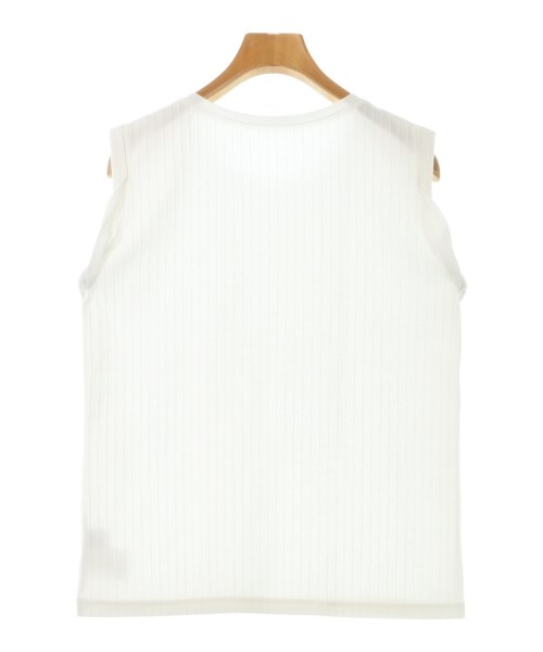 L'EQUIPE YOSHIE INABA（レキップヨシエイナバ）ノースリーブ 白 サイズ:38(S位) レディース/2200617985051