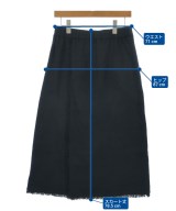 L'EQUIPE YOSHIE INABA（レキップヨシエイナバ）ロング・マキシ丈スカート 紺 サイズ:40(M位) レディース/2200622791081