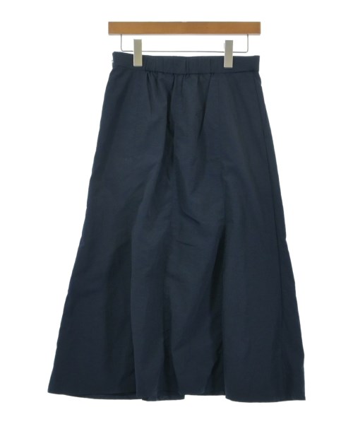 L'EQUIPE YOSHIE INABA（レキップヨシエイナバ）ロング・マキシ丈スカート 紺 サイズ:38(S位) レディース/2200622791111
